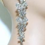 Art Deco Bridal Bracelet Set - Bridal Rhinestone..
